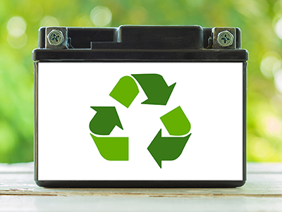 Recycling of batteries