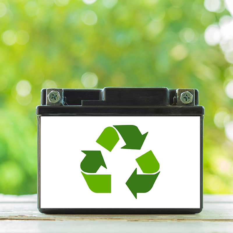 Recycling of batteries
